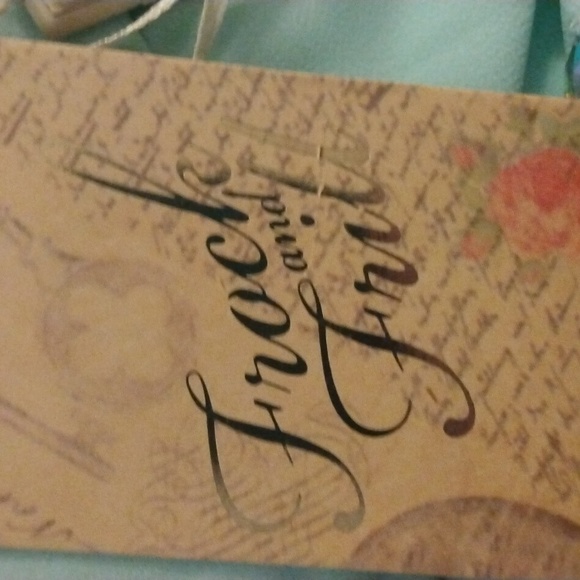 Frock & Frill Fancy Sea Foam Long Dress Size 14.New With Tags. - Picture 9 of 9